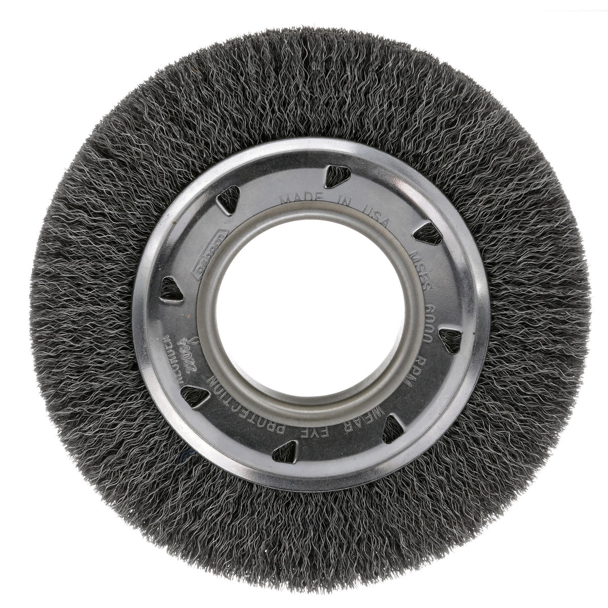 Crimped Wire Medium Face Wheel Brush
